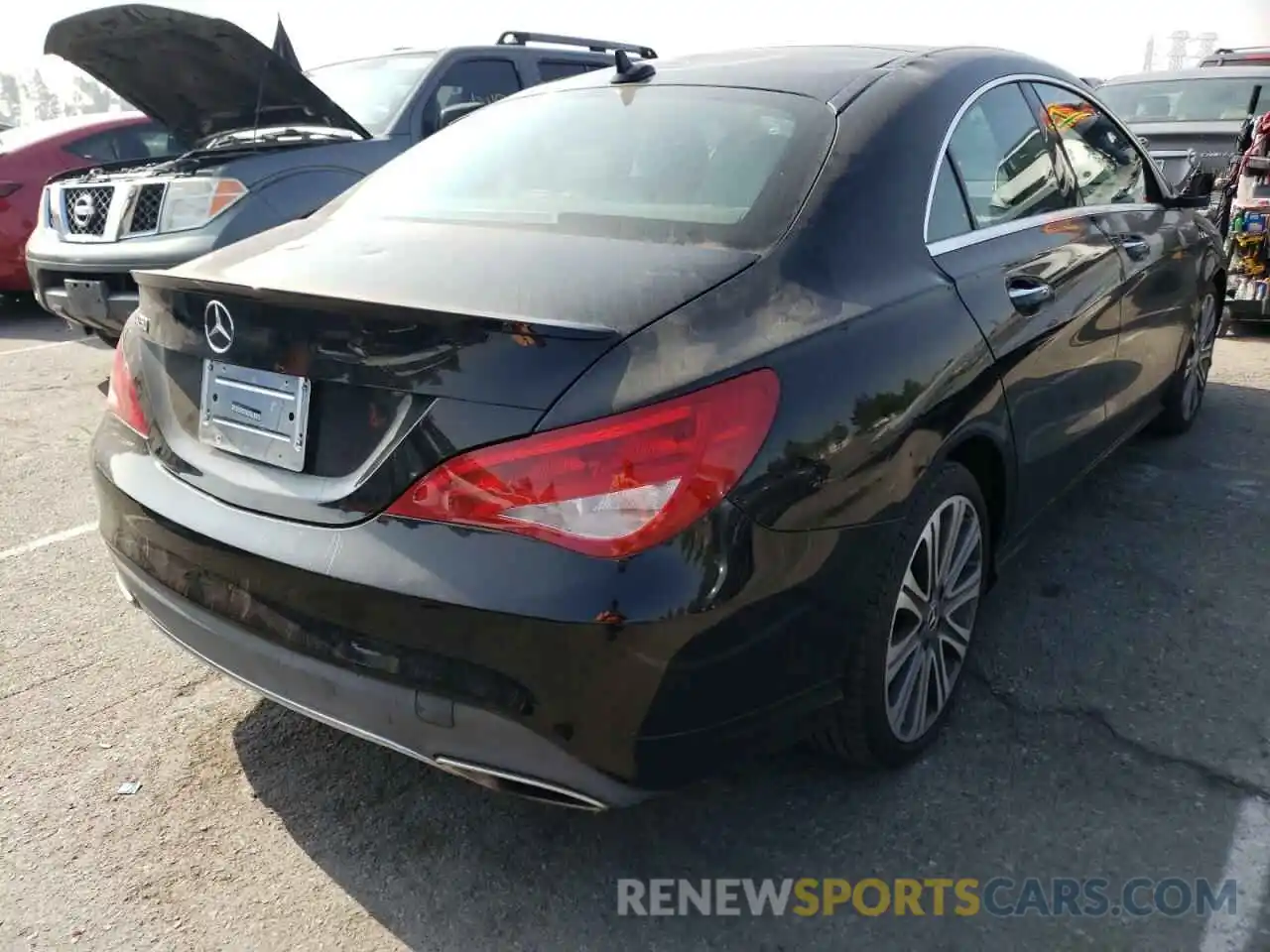 4 Photograph of a damaged car WDDSJ4EB1KN741874 MERCEDES-BENZ CLA-CLASS 2019