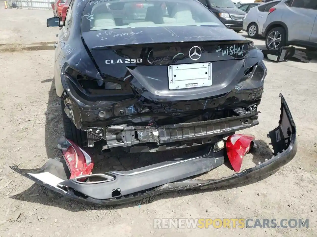 9 Photograph of a damaged car WDDSJ4EB1KN766645 MERCEDES-BENZ CLA-CLASS 2019