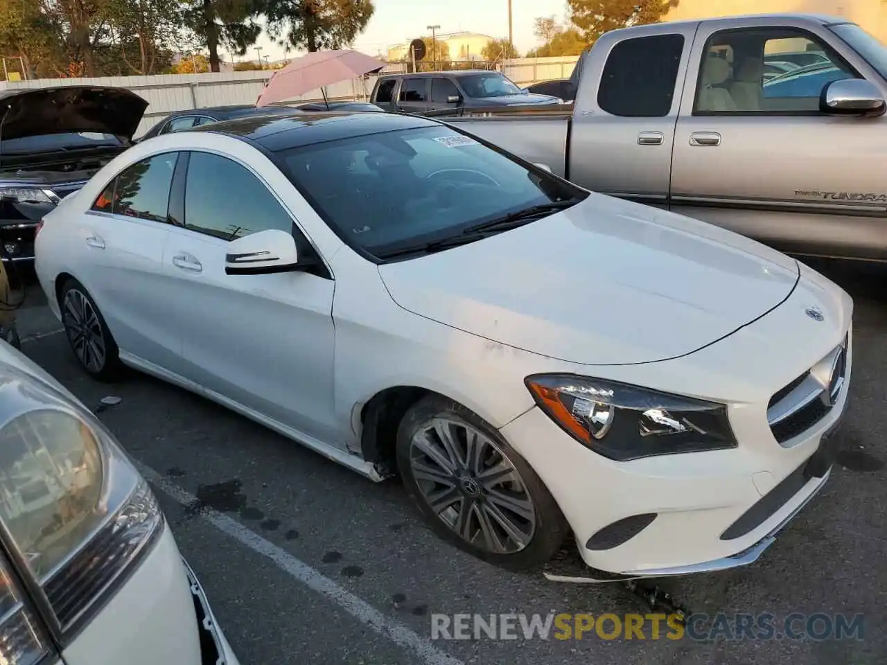 4 Photograph of a damaged car WDDSJ4EB2KN721729 MERCEDES-BENZ CLA-CLASS 2019