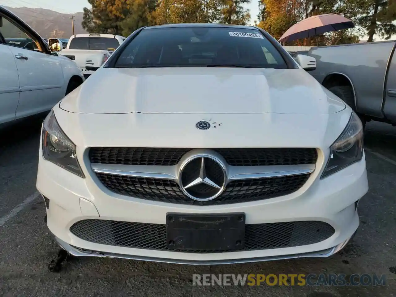 5 Photograph of a damaged car WDDSJ4EB2KN721729 MERCEDES-BENZ CLA-CLASS 2019