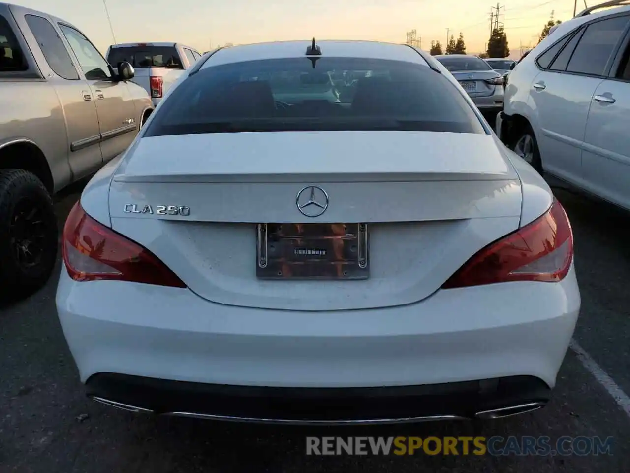 6 Photograph of a damaged car WDDSJ4EB2KN721729 MERCEDES-BENZ CLA-CLASS 2019