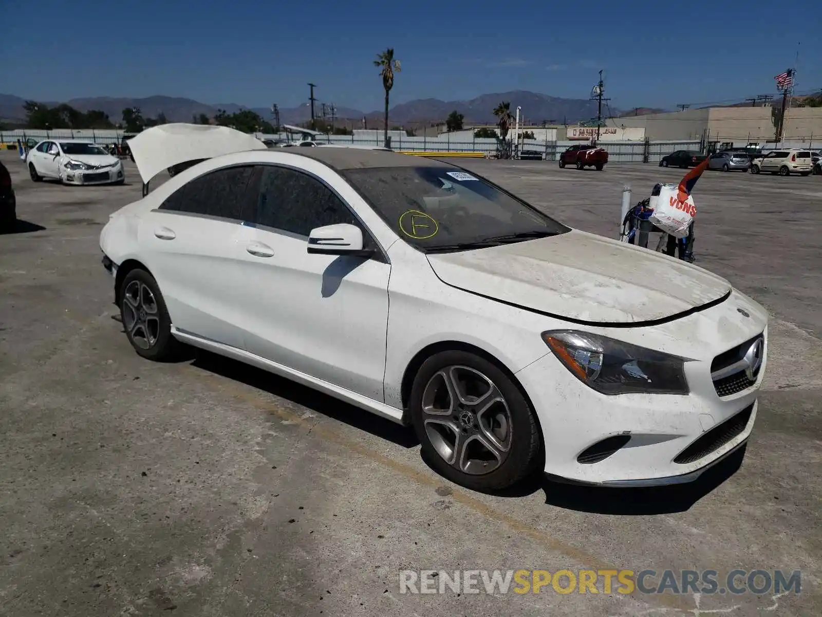 1 Photograph of a damaged car WDDSJ4EB2KN752219 MERCEDES-BENZ CLA-CLASS 2019