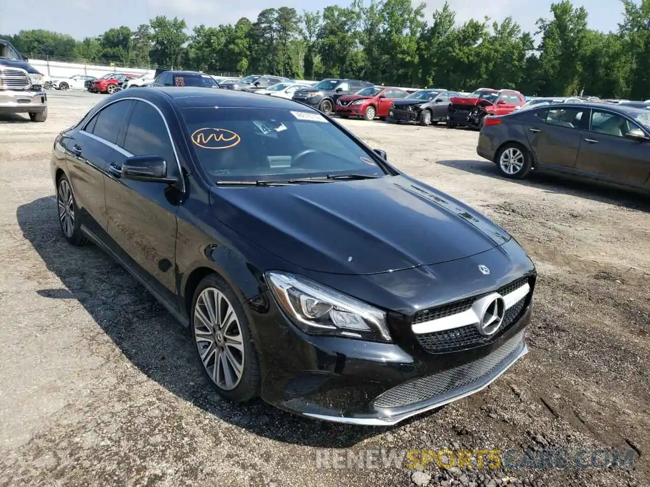 1 Фотография поврежденного автомобиля WDDSJ4EB3KN700212 MERCEDES-BENZ CLA-CLASS 2019