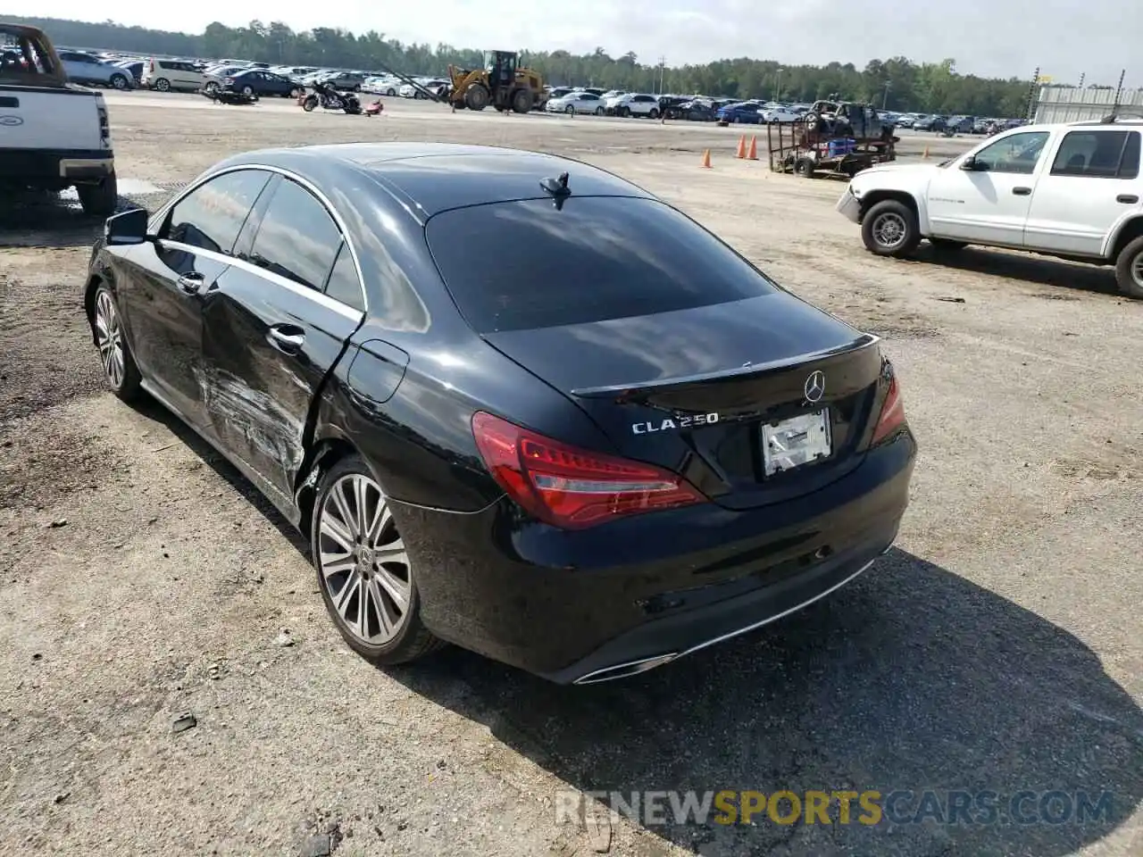 3 Photograph of a damaged car WDDSJ4EB3KN700212 MERCEDES-BENZ CLA-CLASS 2019