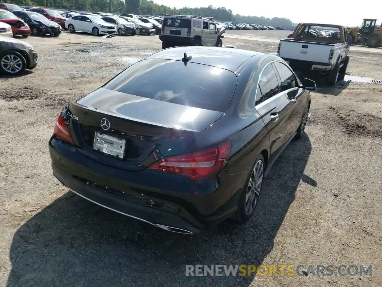 4 Photograph of a damaged car WDDSJ4EB3KN700212 MERCEDES-BENZ CLA-CLASS 2019