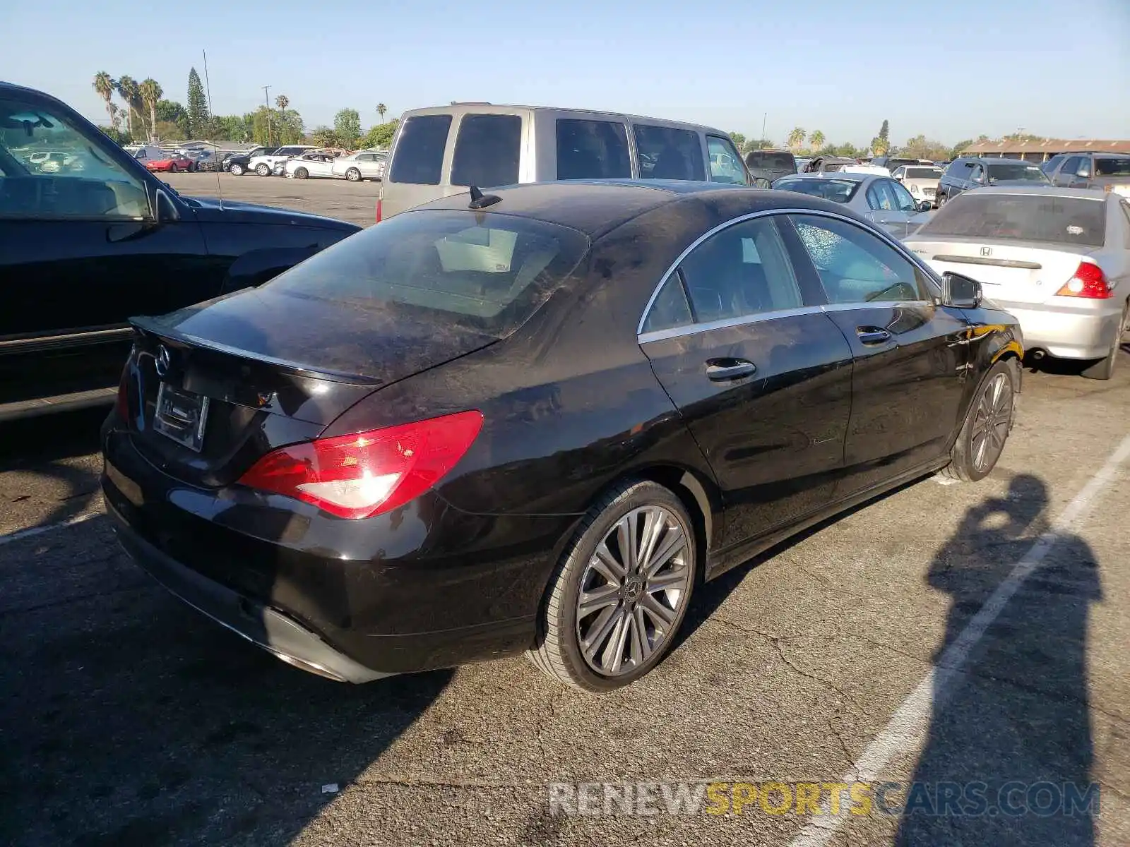 4 Photograph of a damaged car WDDSJ4EB3KN727393 MERCEDES-BENZ CLA-CLASS 2019