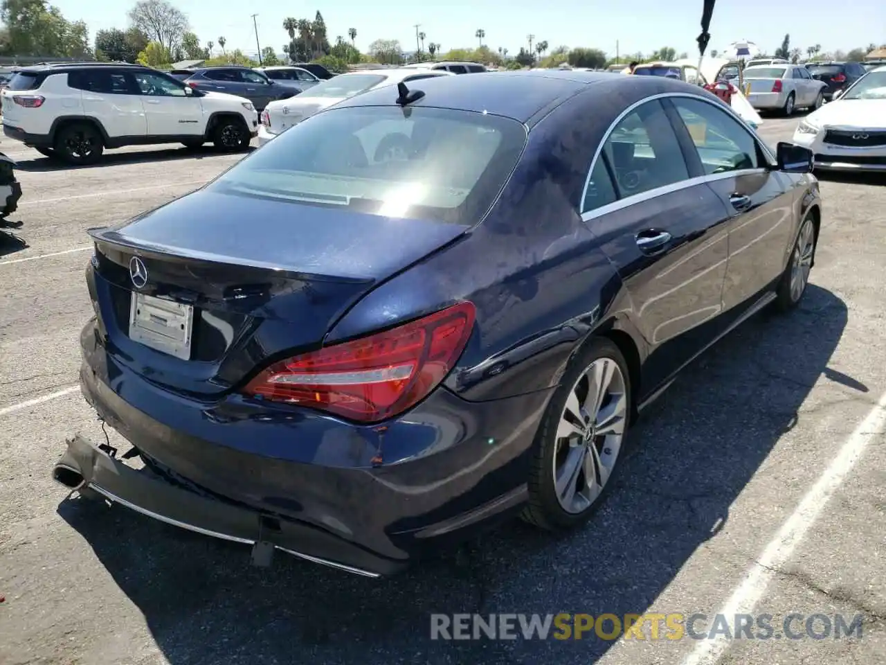 4 Photograph of a damaged car WDDSJ4EB3KN733792 MERCEDES-BENZ CLA-CLASS 2019