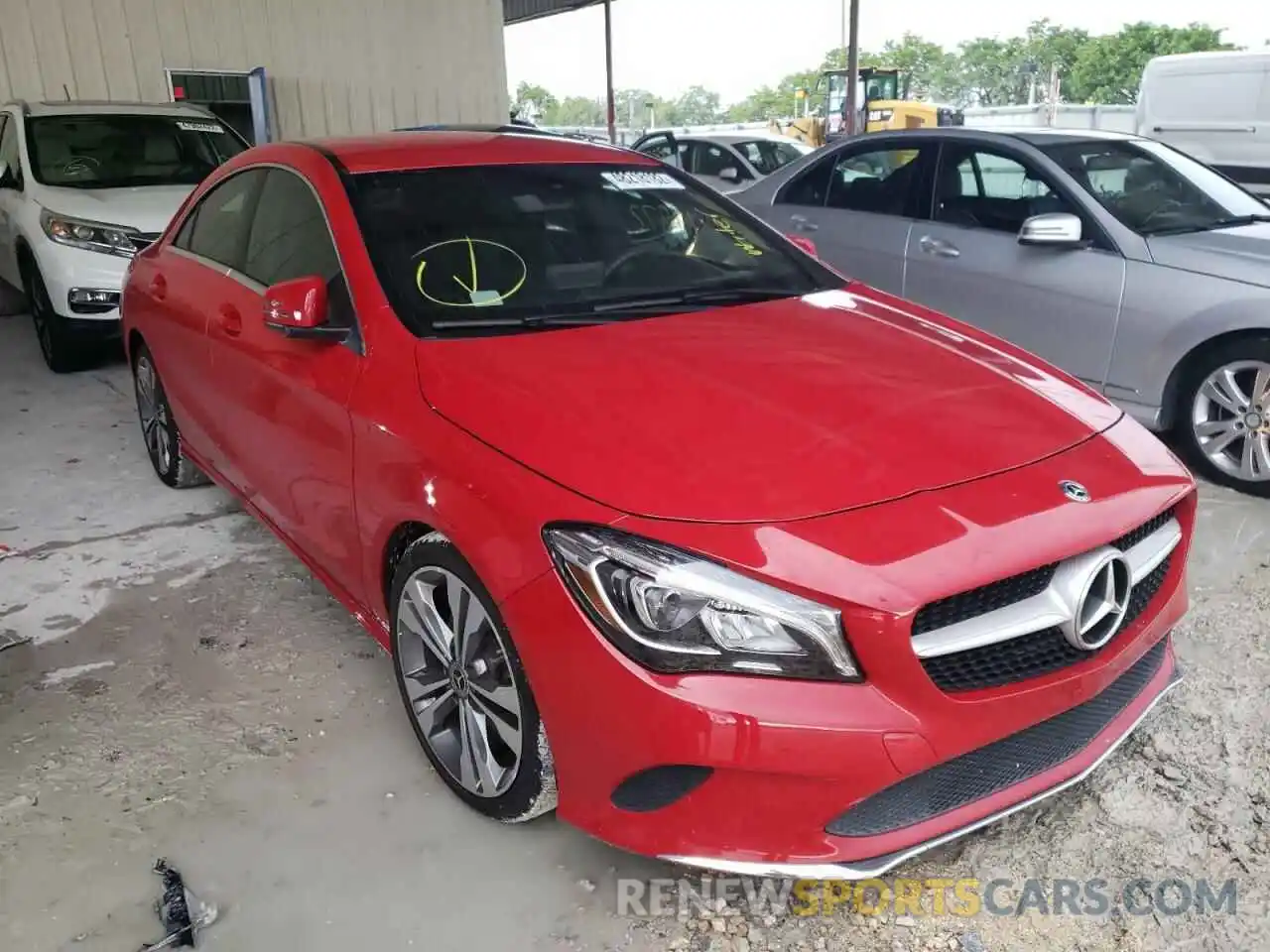 1 Photograph of a damaged car WDDSJ4EB3KN739088 MERCEDES-BENZ CLA-CLASS 2019