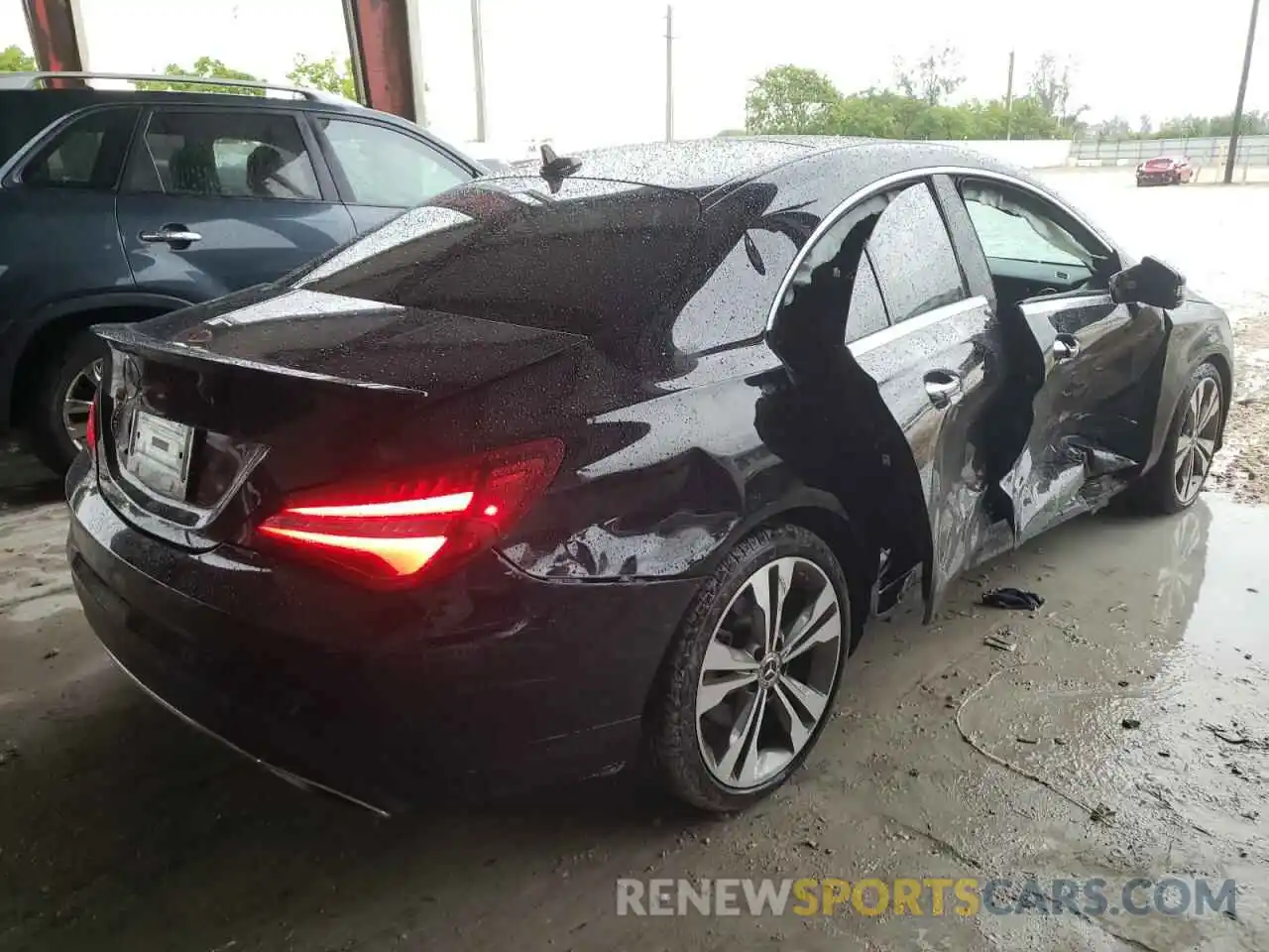 4 Photograph of a damaged car WDDSJ4EB3KN744176 MERCEDES-BENZ CLA-CLASS 2019