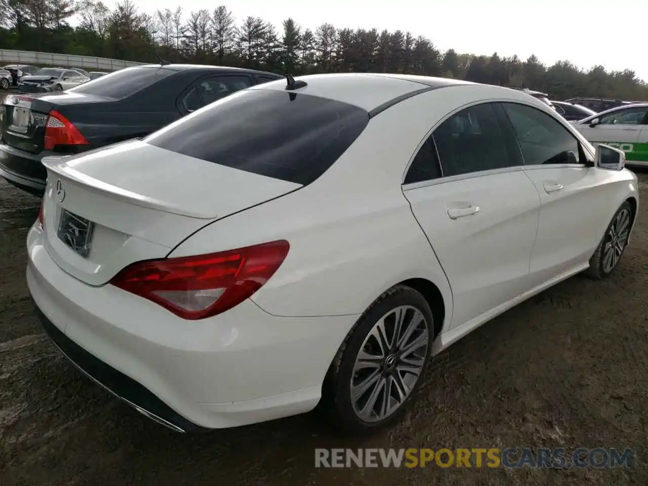 4 Photograph of a damaged car WDDSJ4EB3KN746316 MERCEDES-BENZ CLA-CLASS 2019