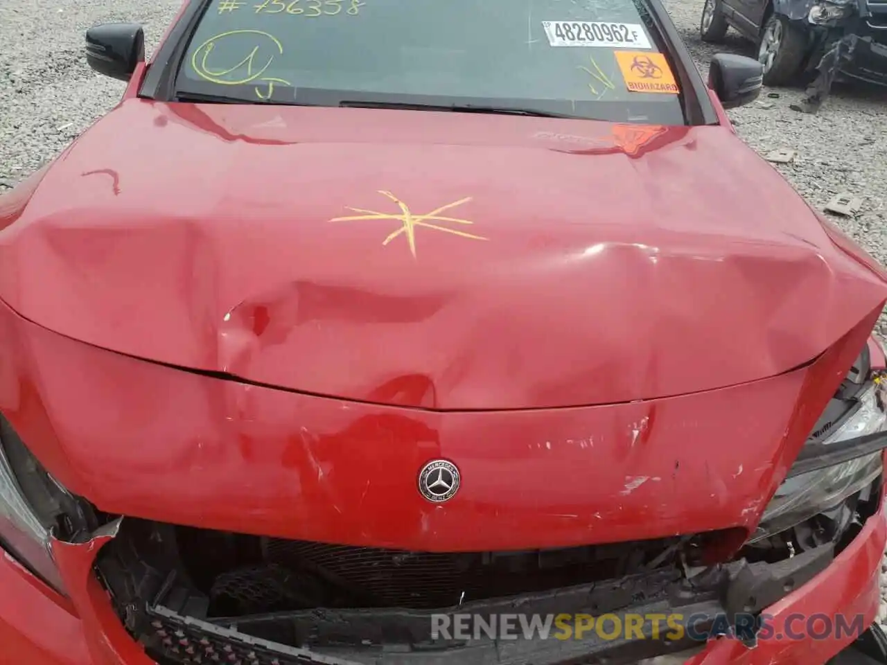 7 Photograph of a damaged car WDDSJ4EB3KN756358 MERCEDES-BENZ CLA-CLASS 2019