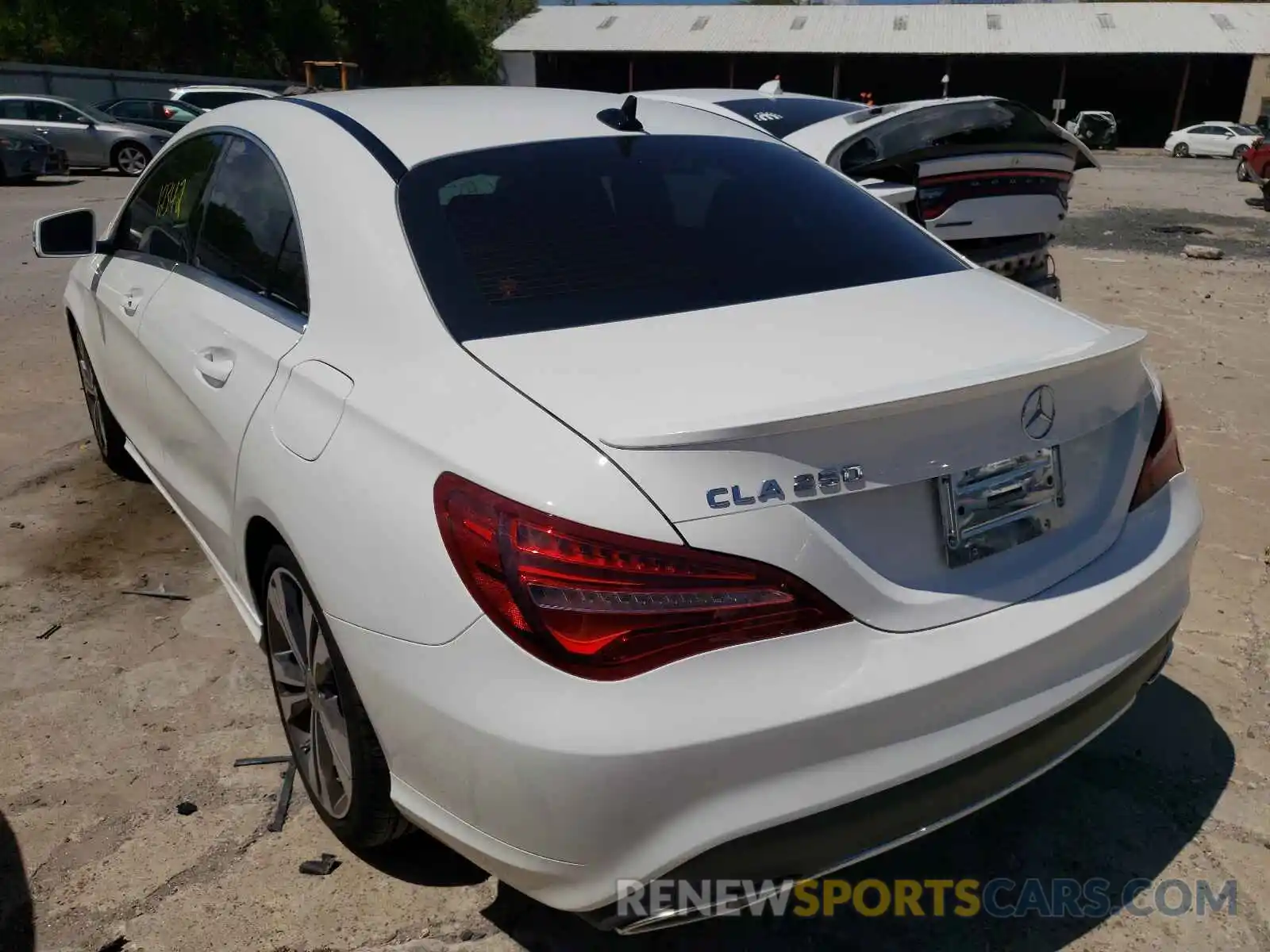 3 Photograph of a damaged car WDDSJ4EB3KN768509 MERCEDES-BENZ CLA-CLASS 2019