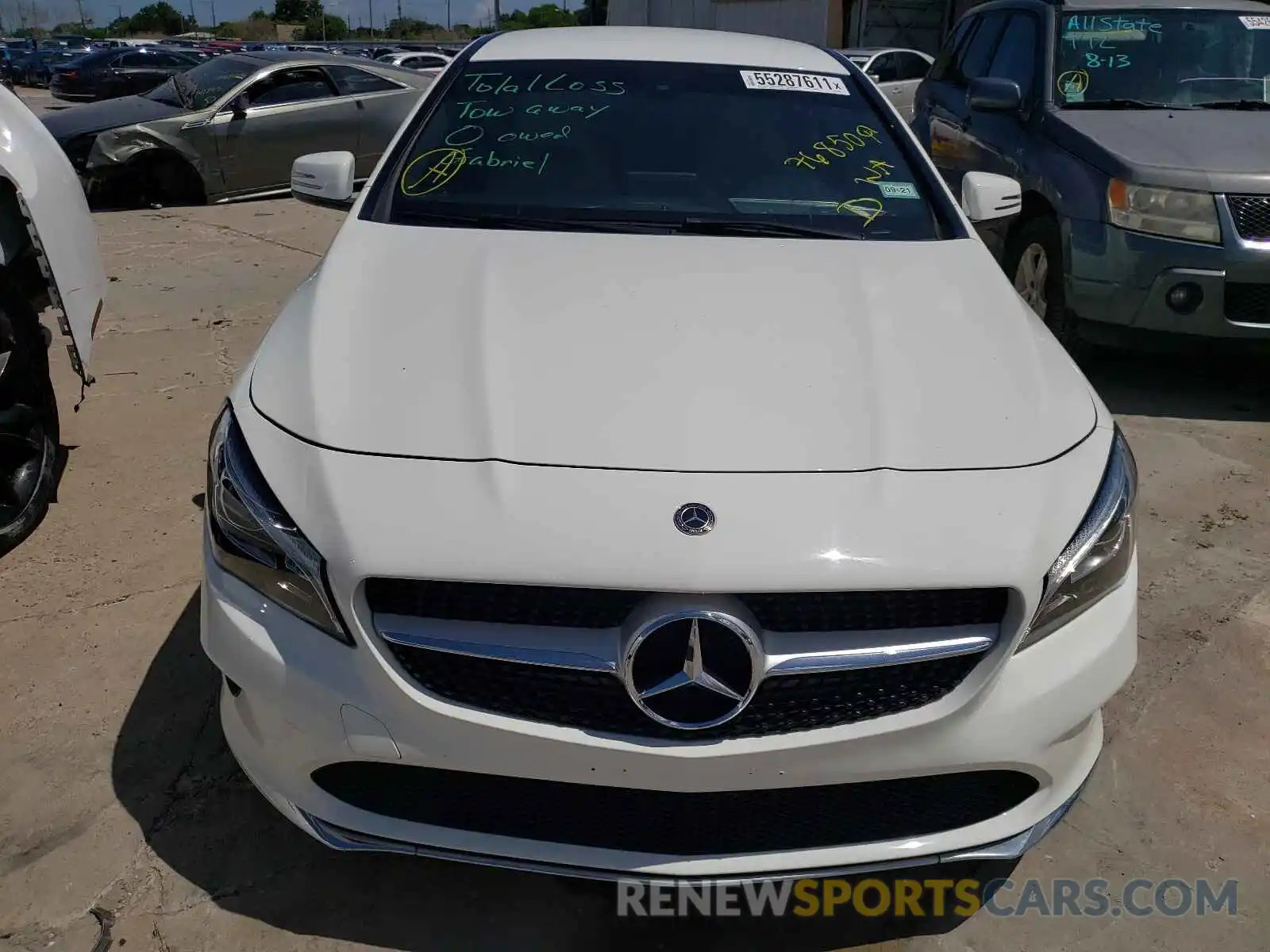 9 Photograph of a damaged car WDDSJ4EB3KN768509 MERCEDES-BENZ CLA-CLASS 2019