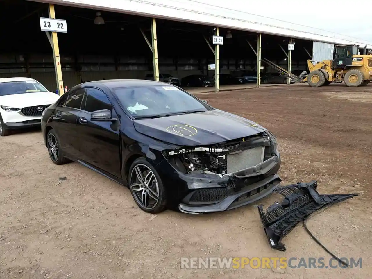 1 Photograph of a damaged car WDDSJ4EB3KN772379 MERCEDES-BENZ CLA-CLASS 2019