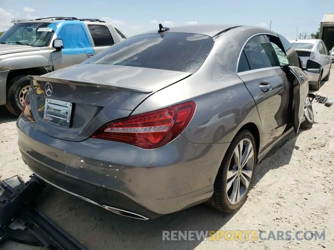 4 Photograph of a damaged car WDDSJ4EB3KN776383 MERCEDES-BENZ CLA-CLASS 2019