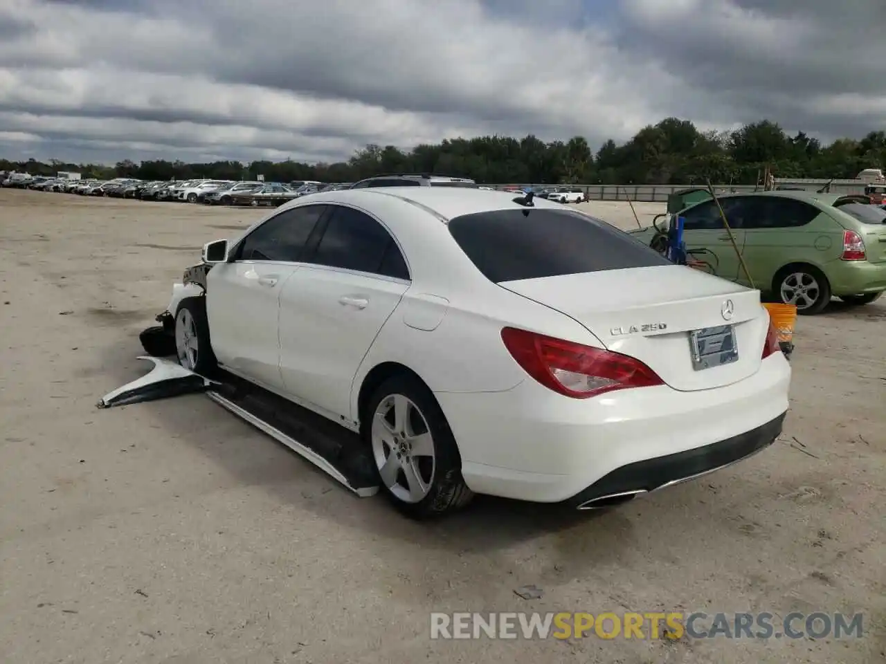 3 Photograph of a damaged car WDDSJ4EB4KN691228 MERCEDES-BENZ CLA-CLASS 2019