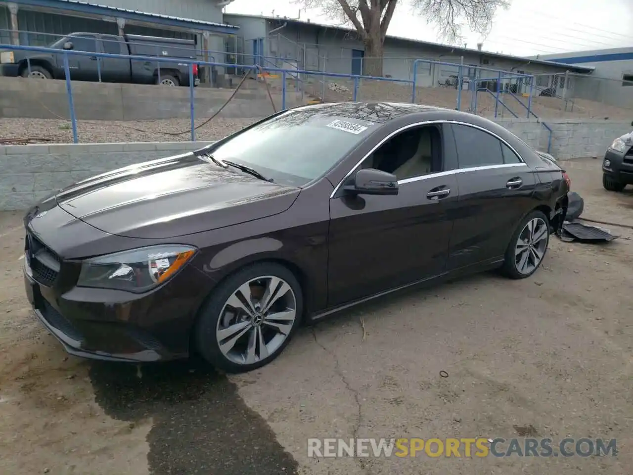 1 Photograph of a damaged car WDDSJ4EB4KN717147 MERCEDES-BENZ CLA-CLASS 2019