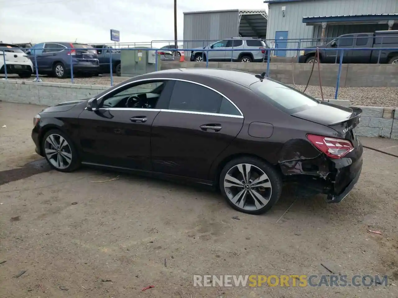 2 Photograph of a damaged car WDDSJ4EB4KN717147 MERCEDES-BENZ CLA-CLASS 2019