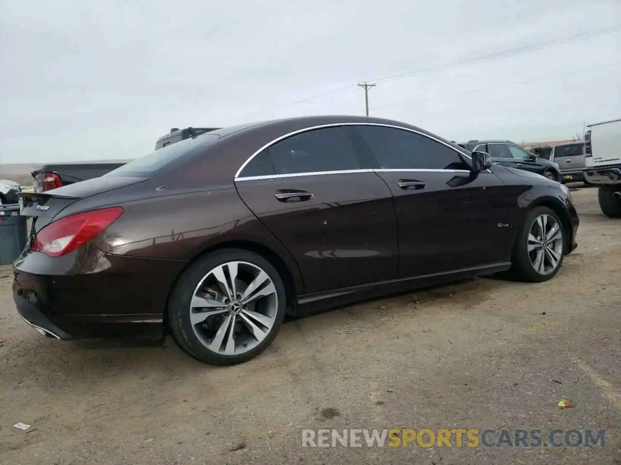 3 Photograph of a damaged car WDDSJ4EB4KN717147 MERCEDES-BENZ CLA-CLASS 2019