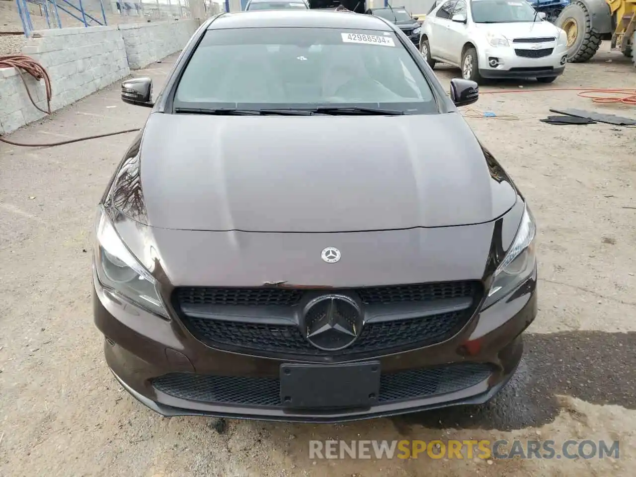 5 Photograph of a damaged car WDDSJ4EB4KN717147 MERCEDES-BENZ CLA-CLASS 2019