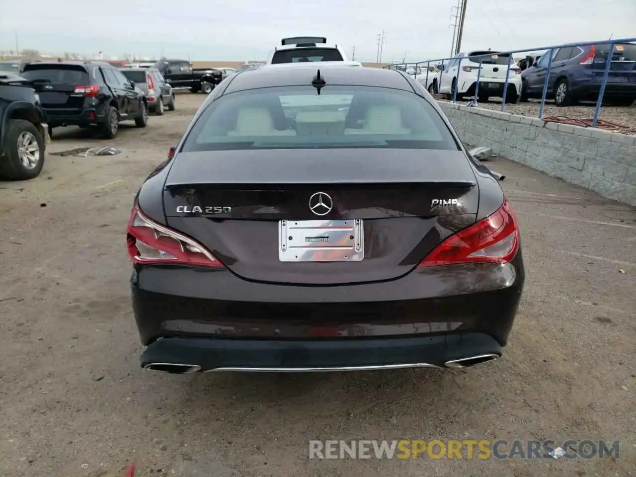 6 Photograph of a damaged car WDDSJ4EB4KN717147 MERCEDES-BENZ CLA-CLASS 2019