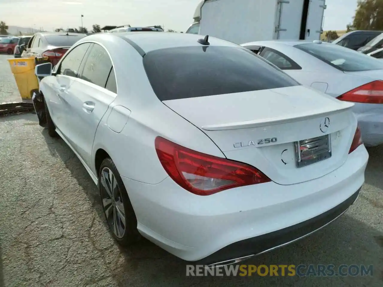 3 Photograph of a damaged car WDDSJ4EB4KN719139 MERCEDES-BENZ CLA-CLASS 2019