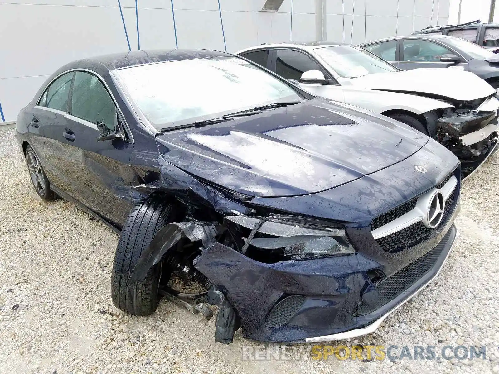 1 Photograph of a damaged car WDDSJ4EB4KN722882 MERCEDES-BENZ CLA-CLASS 2019