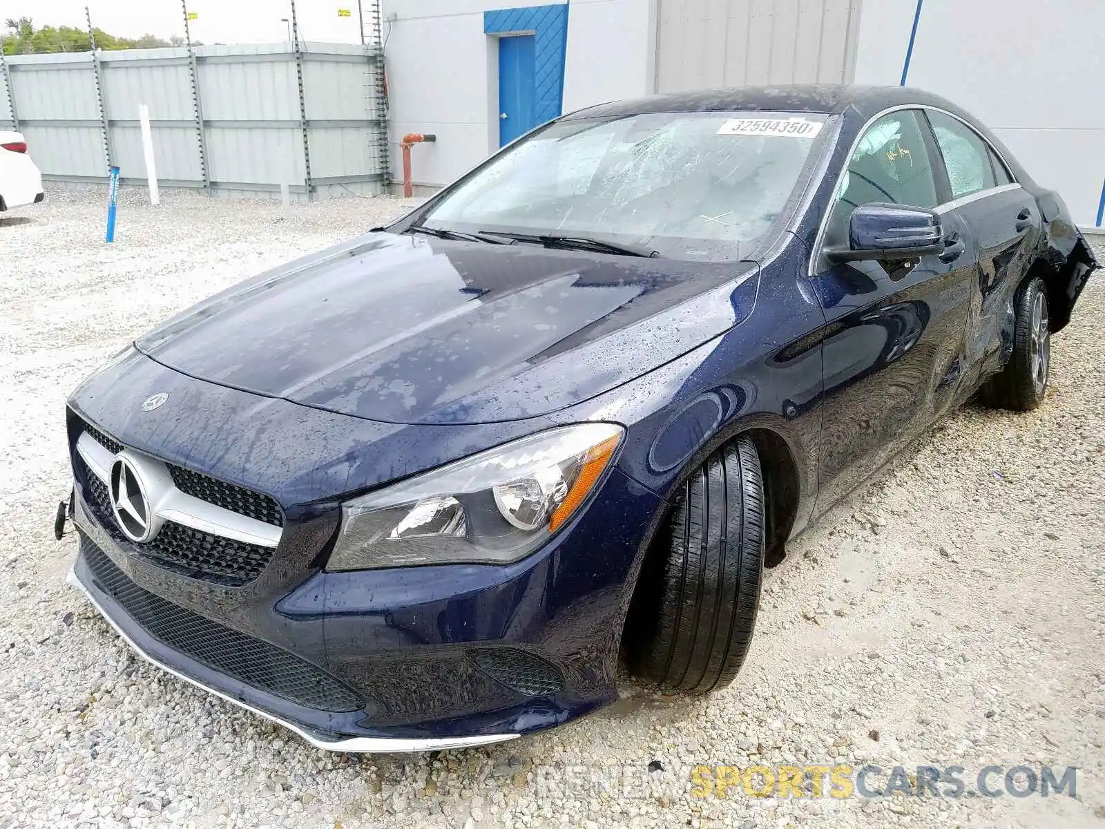 2 Photograph of a damaged car WDDSJ4EB4KN722882 MERCEDES-BENZ CLA-CLASS 2019