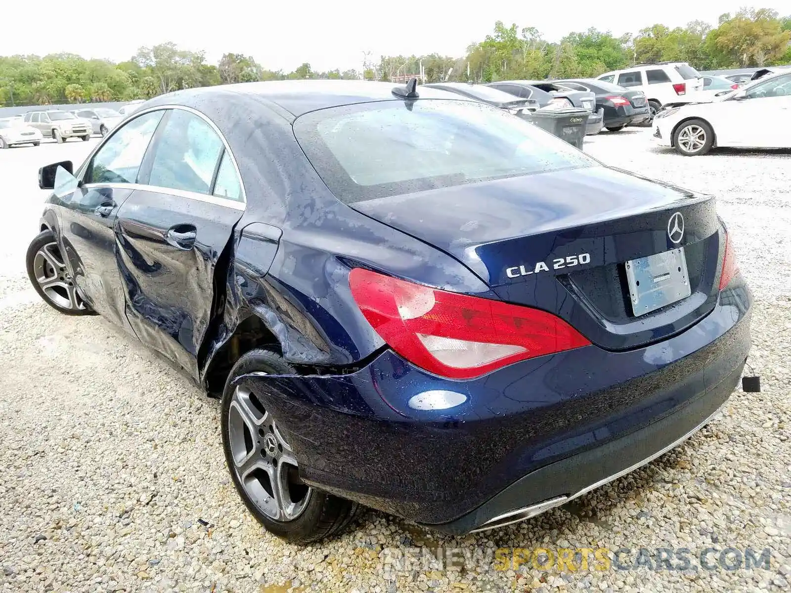 3 Photograph of a damaged car WDDSJ4EB4KN722882 MERCEDES-BENZ CLA-CLASS 2019