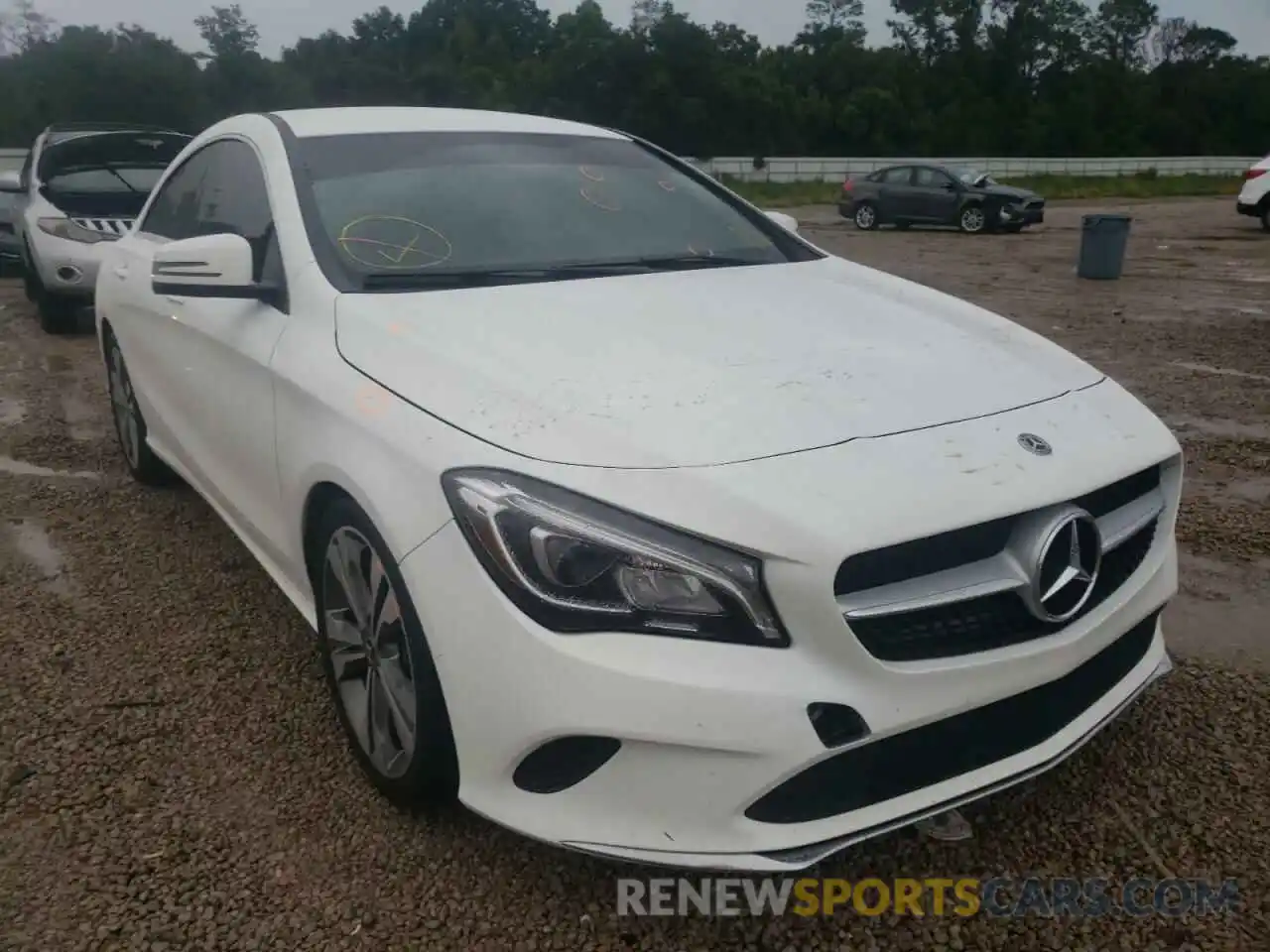 1 Photograph of a damaged car WDDSJ4EB4KN725278 MERCEDES-BENZ CLA-CLASS 2019