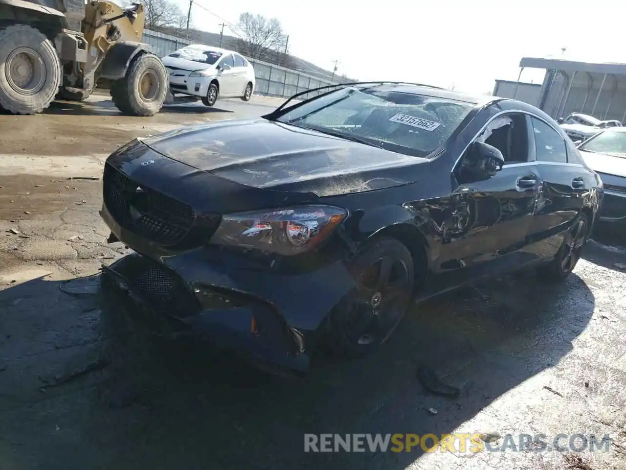 2 Photograph of a damaged car WDDSJ4EB4KN734577 MERCEDES-BENZ CLA-CLASS 2019