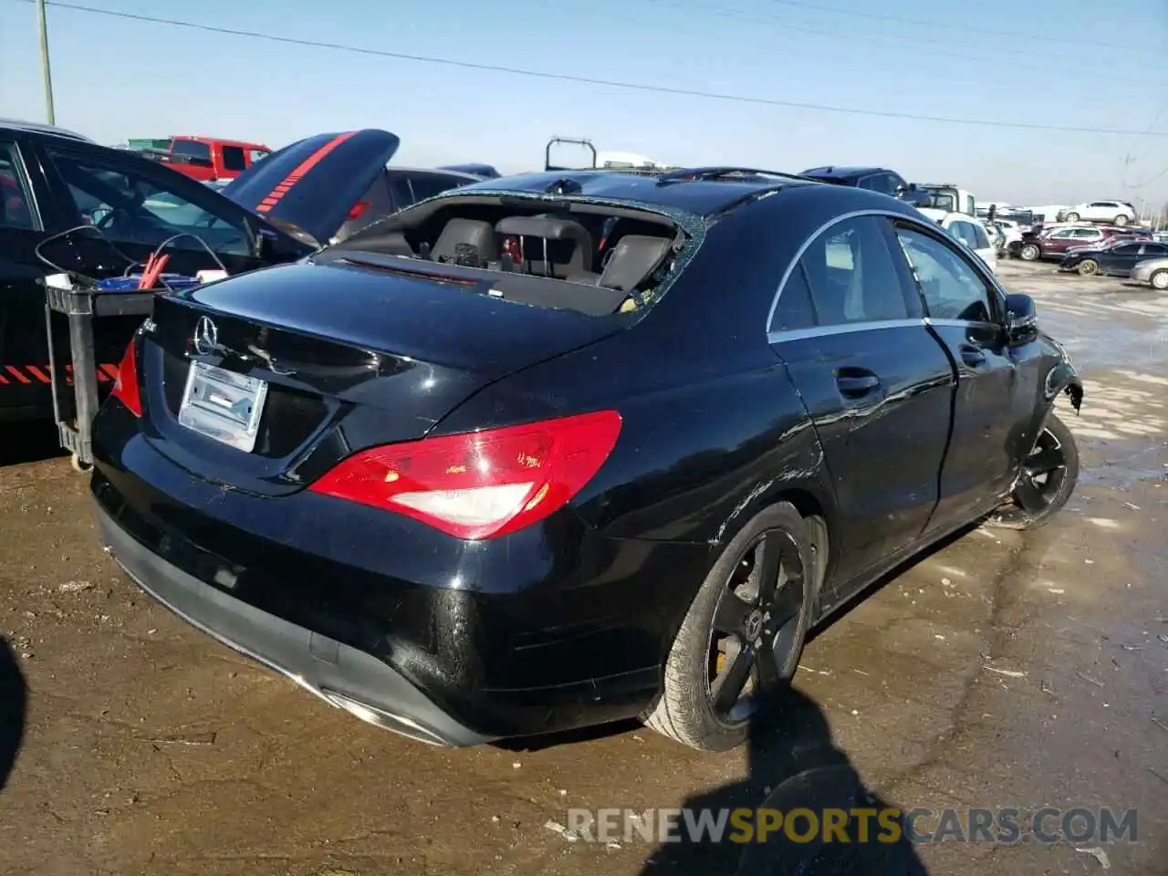 4 Photograph of a damaged car WDDSJ4EB4KN734577 MERCEDES-BENZ CLA-CLASS 2019