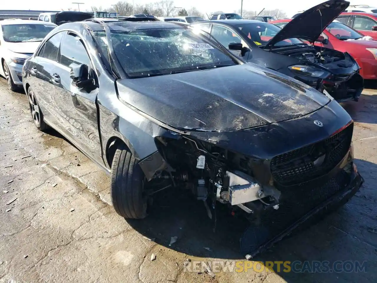 9 Photograph of a damaged car WDDSJ4EB4KN734577 MERCEDES-BENZ CLA-CLASS 2019