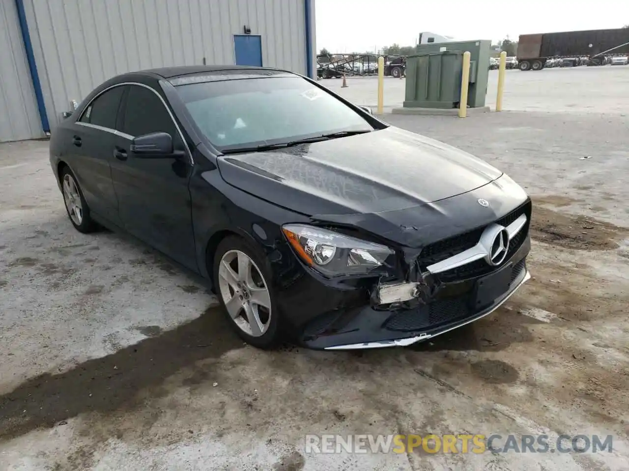 1 Photograph of a damaged car WDDSJ4EB4KN737513 MERCEDES-BENZ CLA-CLASS 2019