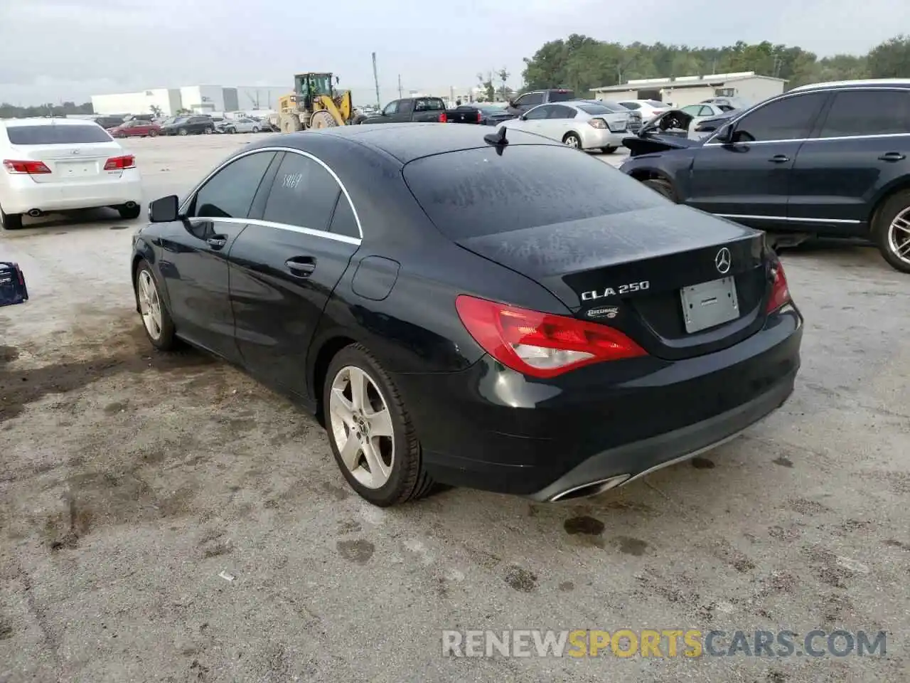 3 Photograph of a damaged car WDDSJ4EB4KN737513 MERCEDES-BENZ CLA-CLASS 2019