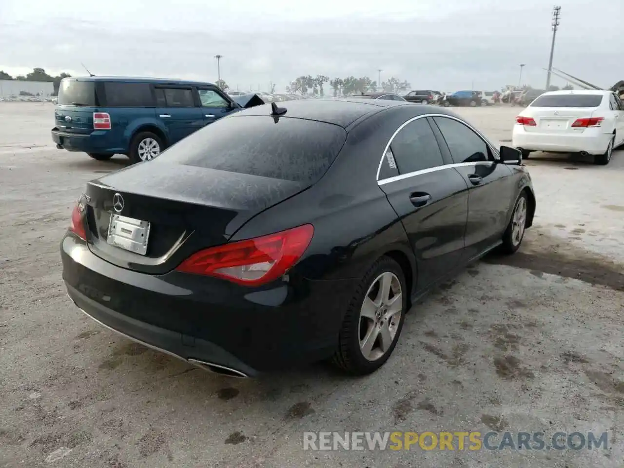 4 Photograph of a damaged car WDDSJ4EB4KN737513 MERCEDES-BENZ CLA-CLASS 2019