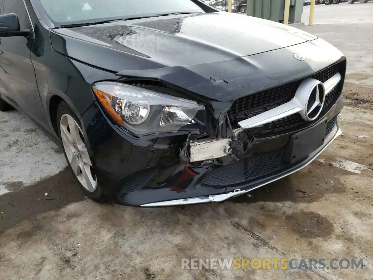 9 Photograph of a damaged car WDDSJ4EB4KN737513 MERCEDES-BENZ CLA-CLASS 2019