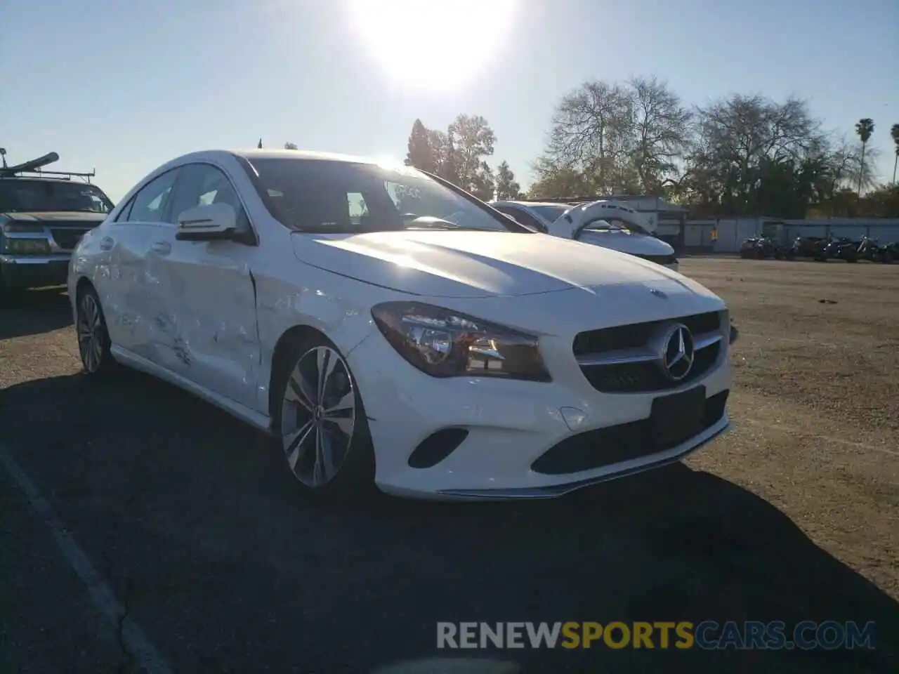 1 Photograph of a damaged car WDDSJ4EB4KN751282 MERCEDES-BENZ CLA-CLASS 2019