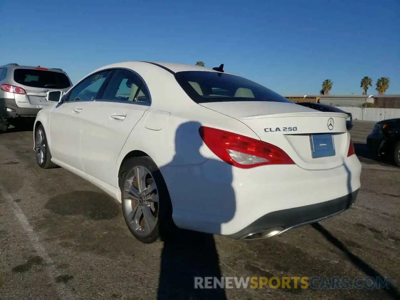 3 Photograph of a damaged car WDDSJ4EB4KN751282 MERCEDES-BENZ CLA-CLASS 2019