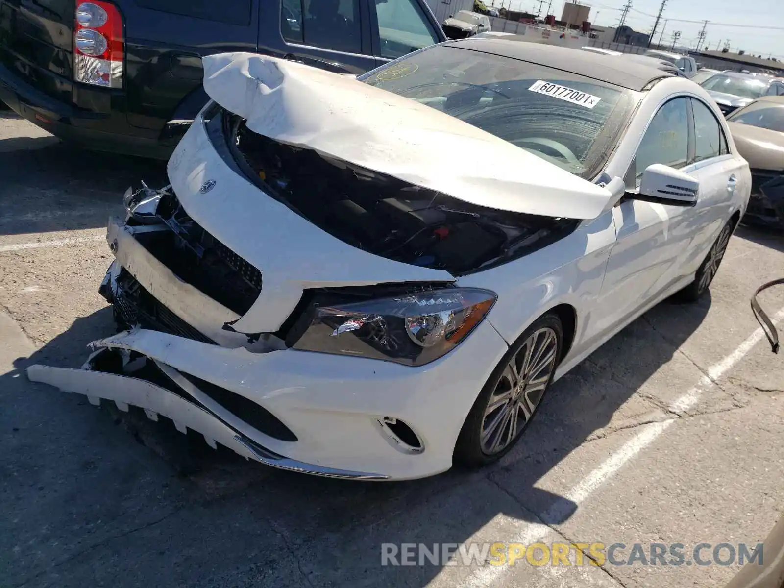 2 Photograph of a damaged car WDDSJ4EB4KN752402 MERCEDES-BENZ CLA-CLASS 2019