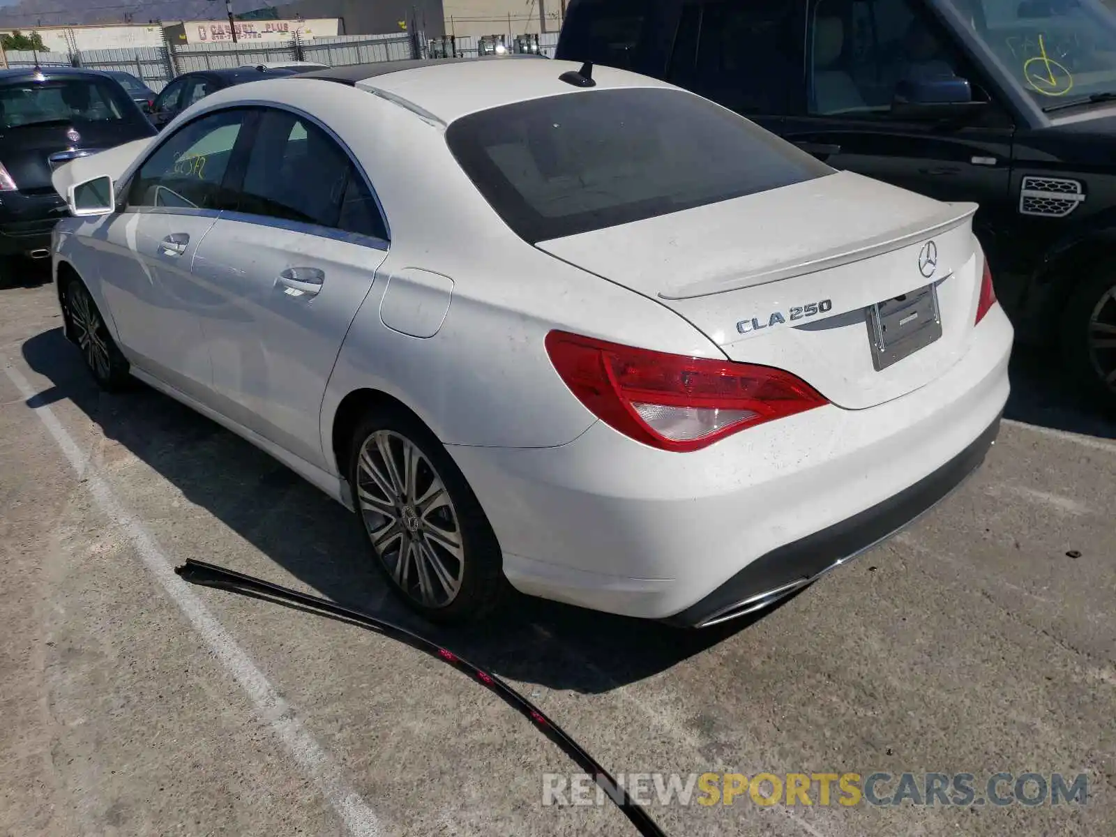 3 Photograph of a damaged car WDDSJ4EB4KN752402 MERCEDES-BENZ CLA-CLASS 2019