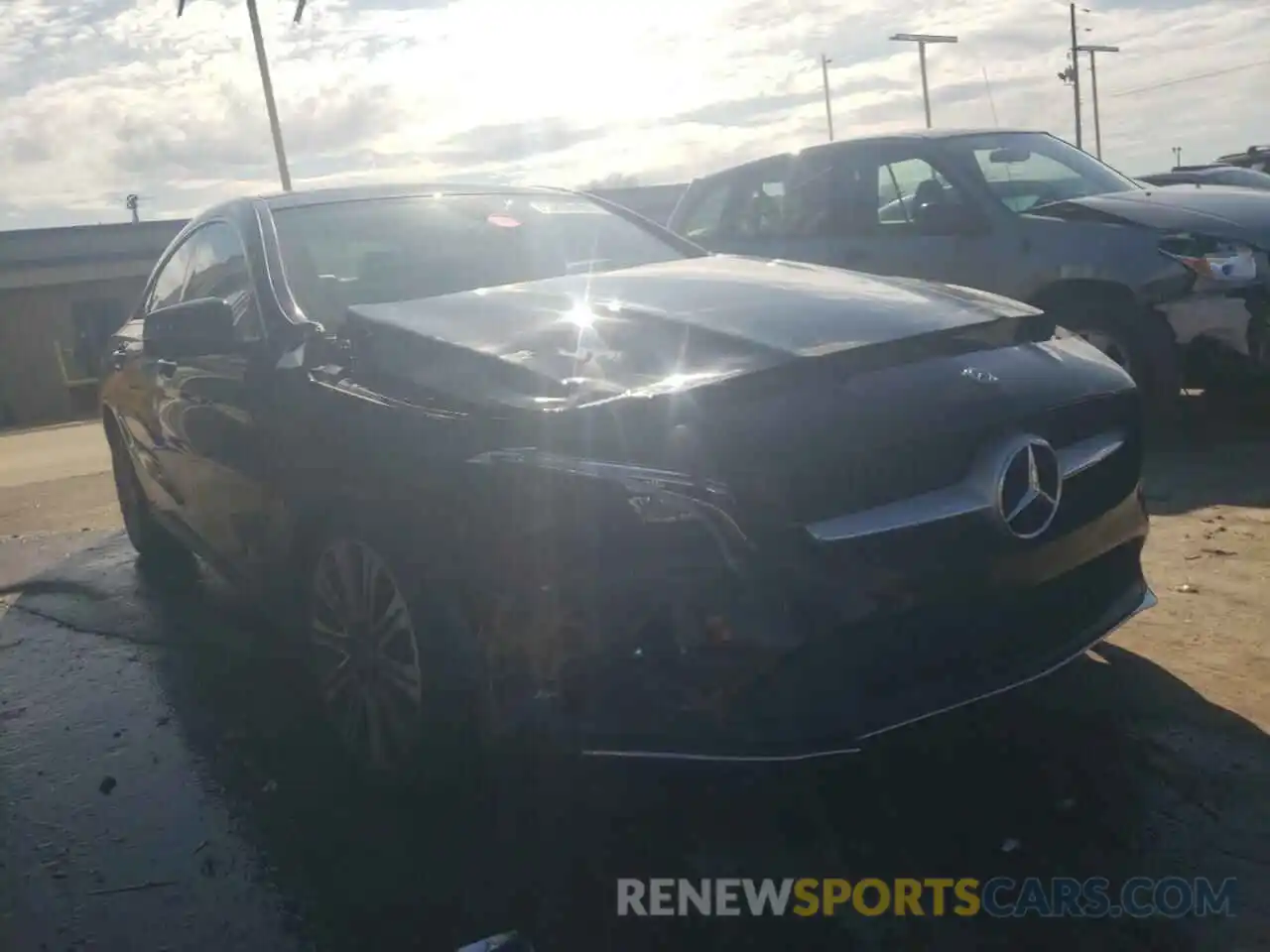 1 Photograph of a damaged car WDDSJ4EB4KN768941 MERCEDES-BENZ CLA-CLASS 2019