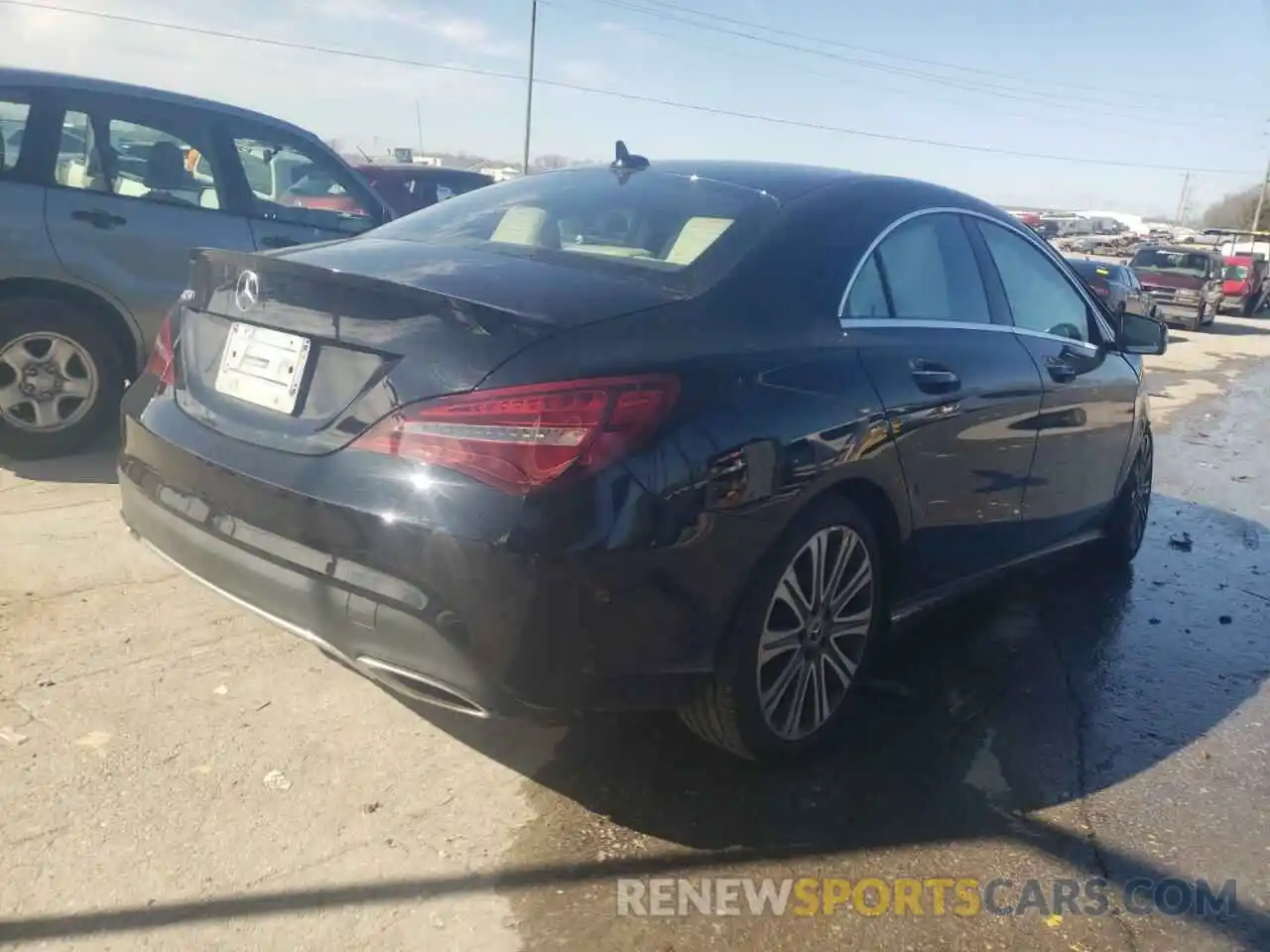 4 Photograph of a damaged car WDDSJ4EB4KN768941 MERCEDES-BENZ CLA-CLASS 2019