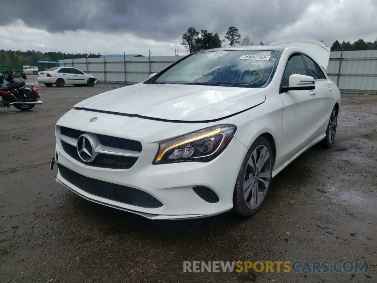 2 Photograph of a damaged car WDDSJ4EB4KN770091 MERCEDES-BENZ CLA-CLASS 2019