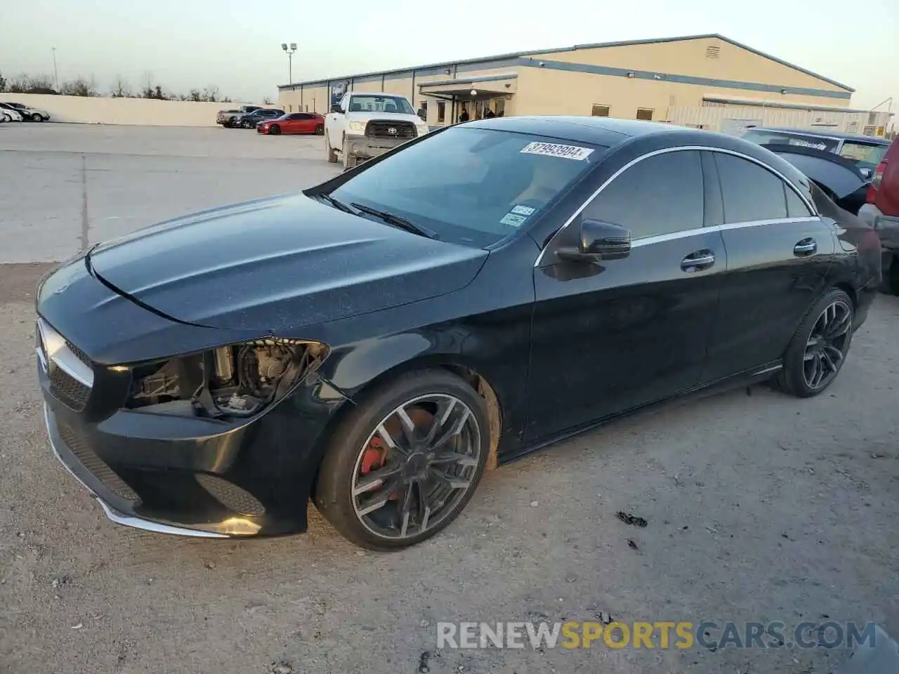 1 Photograph of a damaged car WDDSJ4EB4KN776635 MERCEDES-BENZ CLA-CLASS 2019