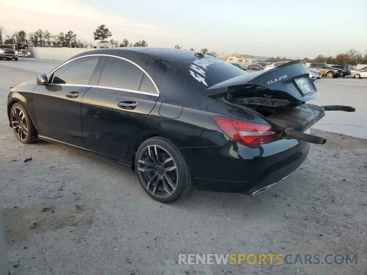 2 Photograph of a damaged car WDDSJ4EB4KN776635 MERCEDES-BENZ CLA-CLASS 2019