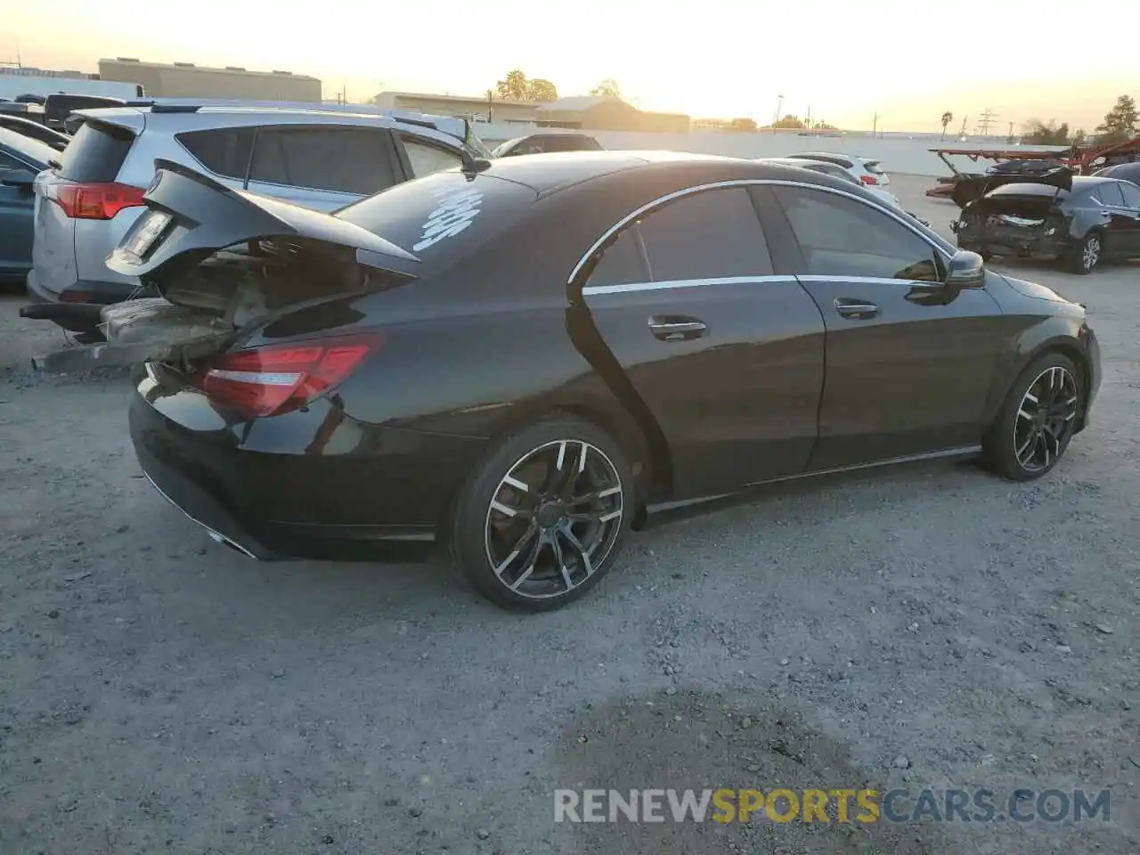 3 Photograph of a damaged car WDDSJ4EB4KN776635 MERCEDES-BENZ CLA-CLASS 2019