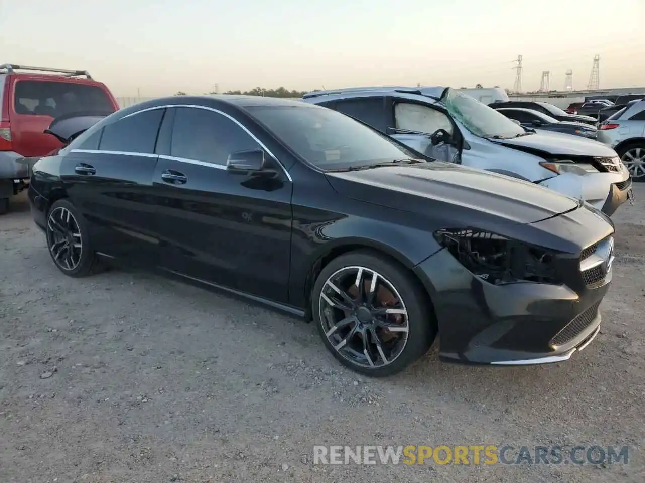 4 Photograph of a damaged car WDDSJ4EB4KN776635 MERCEDES-BENZ CLA-CLASS 2019