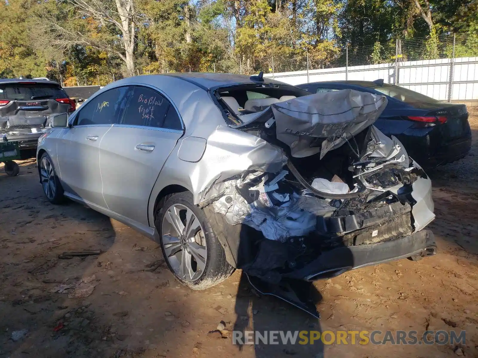 3 Photograph of a damaged car WDDSJ4EB5KN705041 MERCEDES-BENZ CLA-CLASS 2019