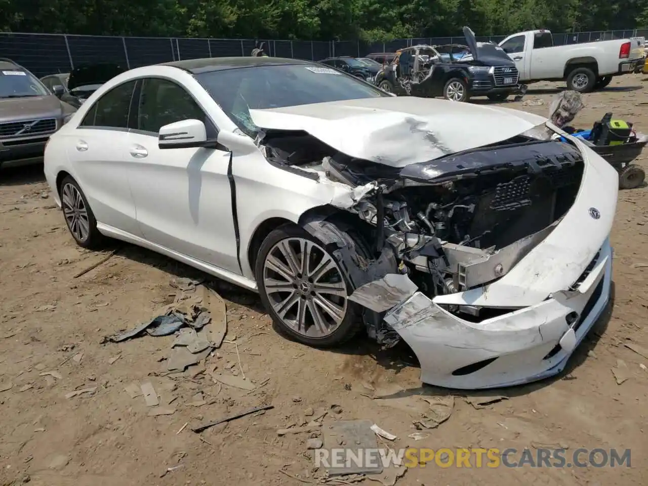 1 Photograph of a damaged car WDDSJ4EB5KN719795 MERCEDES-BENZ CLA-CLASS 2019